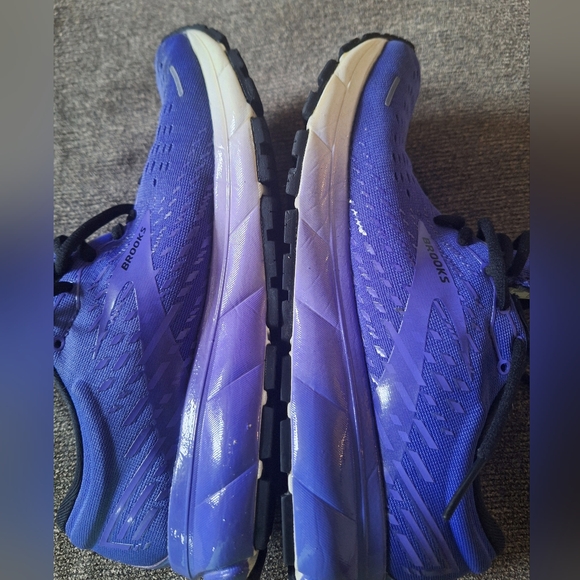 Brooks Ghost 13 Purple Running Shoes - Picture 3 of 8